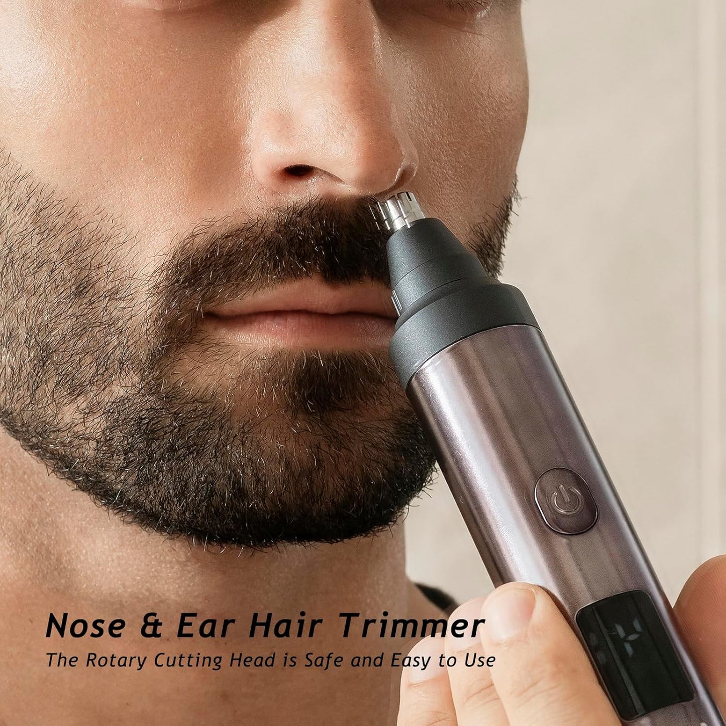 Skiennix Beard Trimmer - Professional 5-in-1 Hair Clippers with 20 Length Settings | IPX7 Waterproof, USB-C Rechargeable