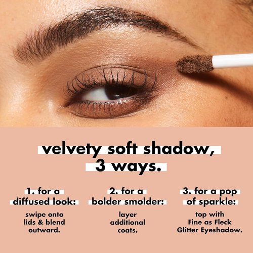 e.l.f. Liquid Velvet Eyeshadow - Crease-Resistant Liquid-to-Powder Formula for Soft-Matte Finish | Vegan & Cruelty-Free, Beige & Boujee