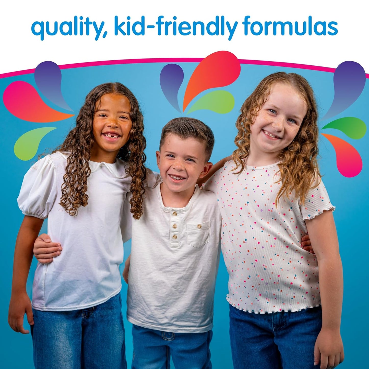 SoCozy 3 in 1 Kids Shampoo | Gentle Hydrating Hair & Body Cleanser with Keratin & Kiwi Extract - 16 Fl Oz