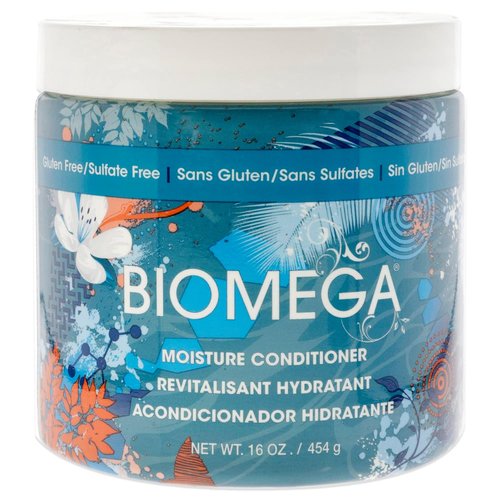 BIOMEGA Moisture Conditioner - Hydrating Formula with Keratin Amino Acids for Repairing Dry Hair