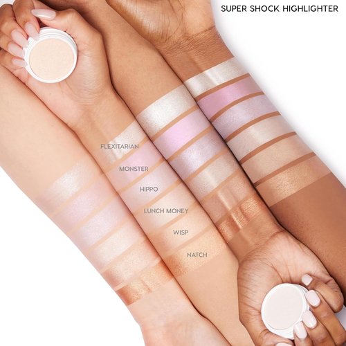 ColourPop Super Shock Highlighter - High-Pigment Crème-Powder Makeup - Buildable & Blendable Candy Floss (0.15 oz)
