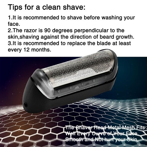 Replacement Heads Shaver Compatible with braun