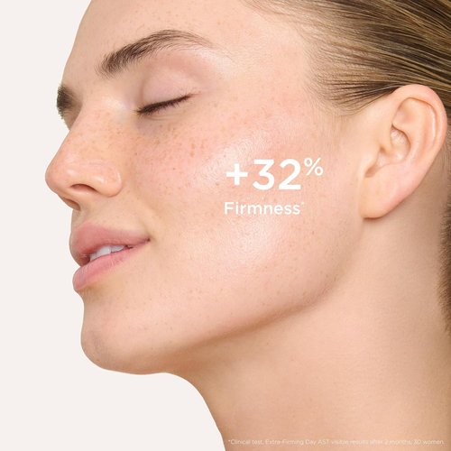 Clarins Extra-Firming Day Moisturizer - Firming Anti-Aging Face Cream with Collagen & Niacinamide | Refillable | 1.7 Ounces