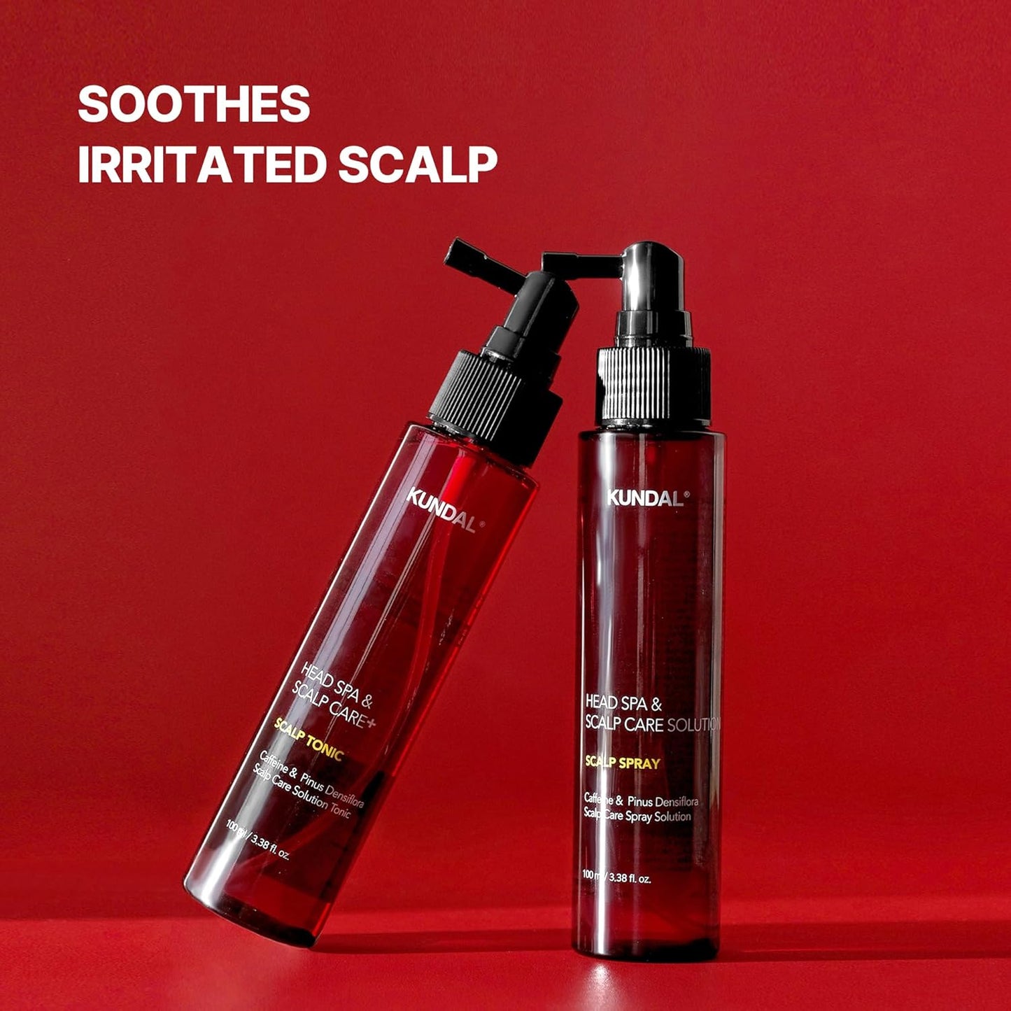 Kundal Caffeine Hair Loss Scalp Tonic - Soothes Scalp & Stimulates Hair Follicles | 3.38 Fl Oz (100ml)