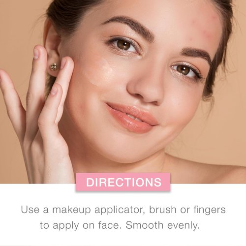 Neutrogena SkinClearing Liquid Foundation - Oil-Free, Acne-Fighting Formula with 0.5% Salicylic Acid | Classic Ivory, 1 fl. oz