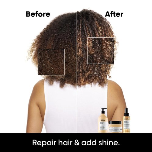 L'Oréal Professionnel Paris Absolut Repair Hair Set - Protein Treatment for Dry, Damaged Hair | Shampoo, Conditioner & Mask