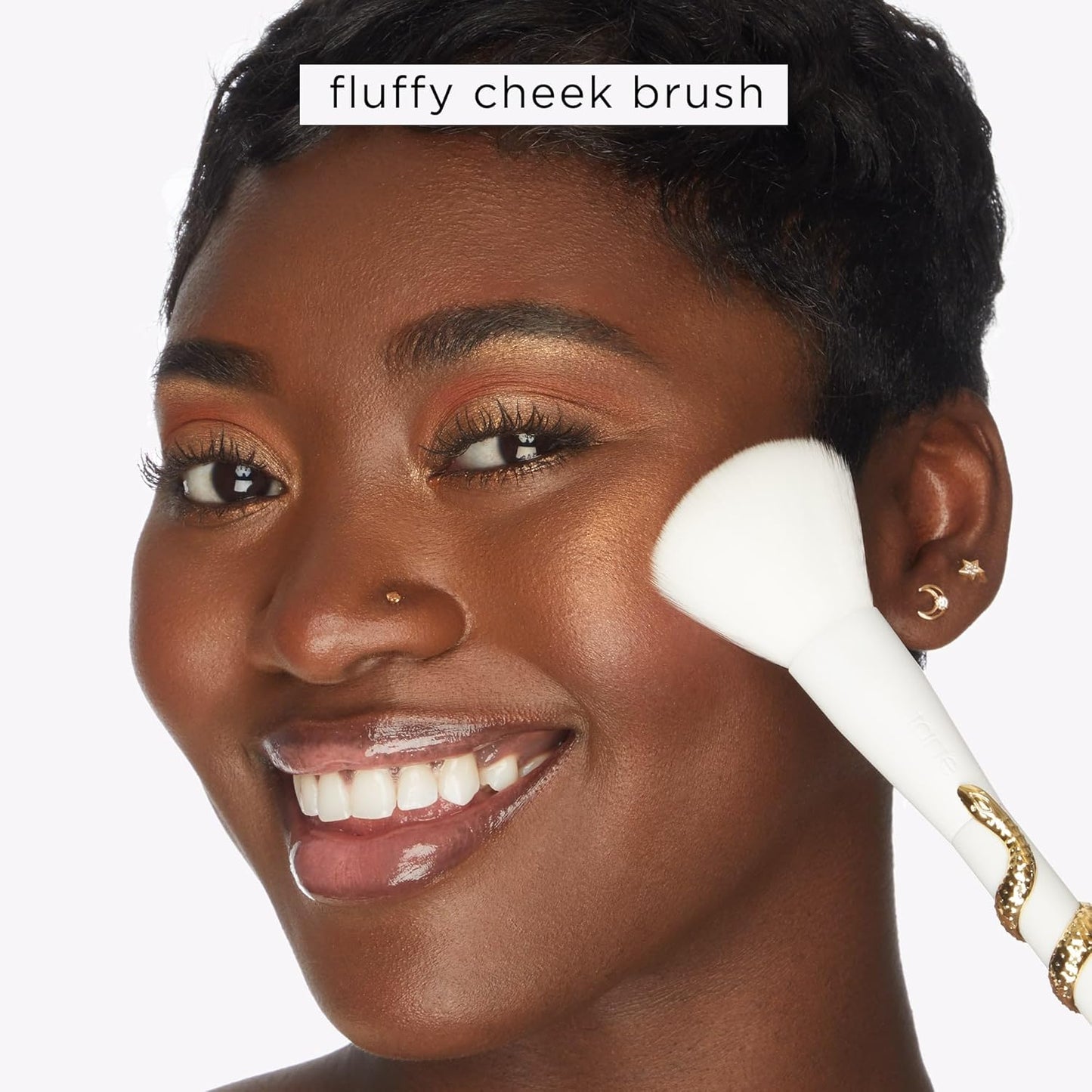 Tarte Secrets From The Amazon Brush Set - Vegan & Cruelty-Free Makeup Brushes for Cheek, Eyeshadow & Complexion