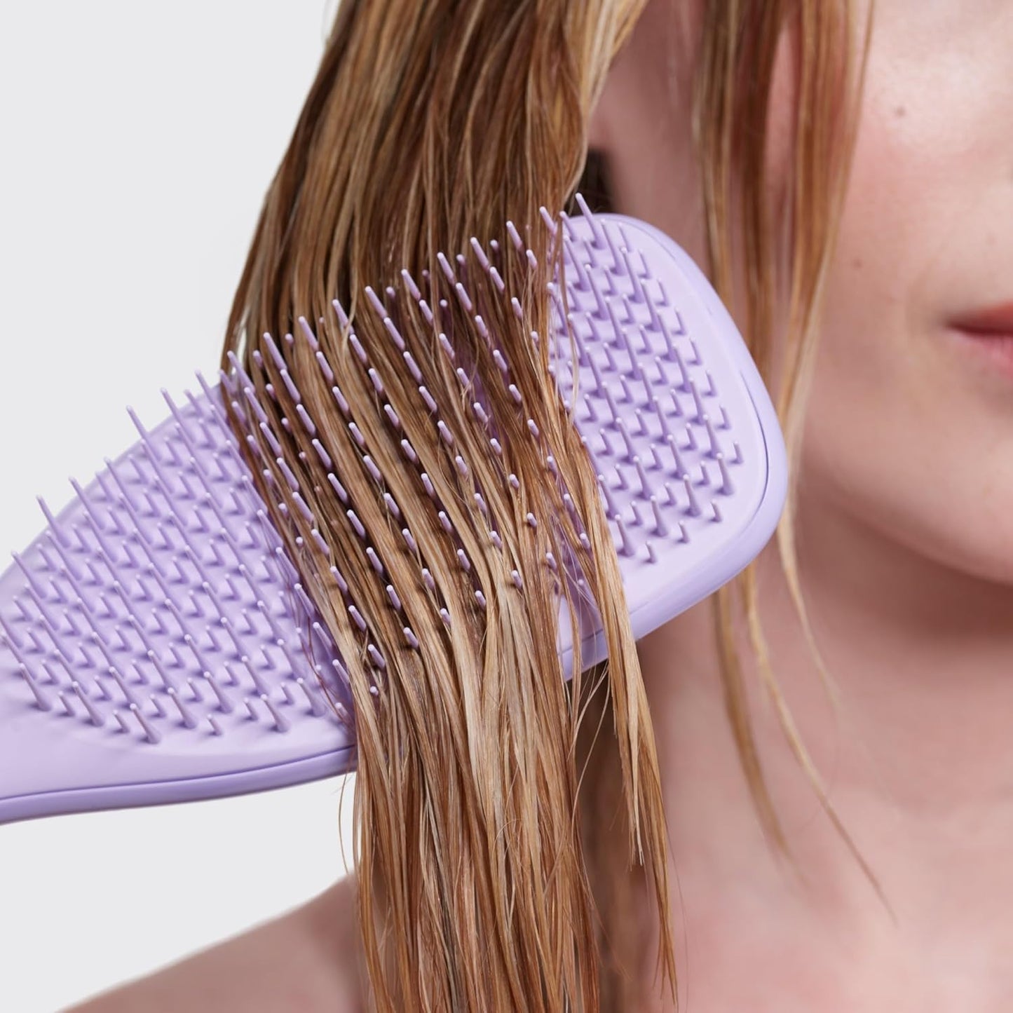 Tangle Teezer Fine Ultimate Detangler Brush, Dry & Wet Hair Brush to Detangle & Reduce Breakage for Fine Hair Types, Marshmallow Pink & Mint
