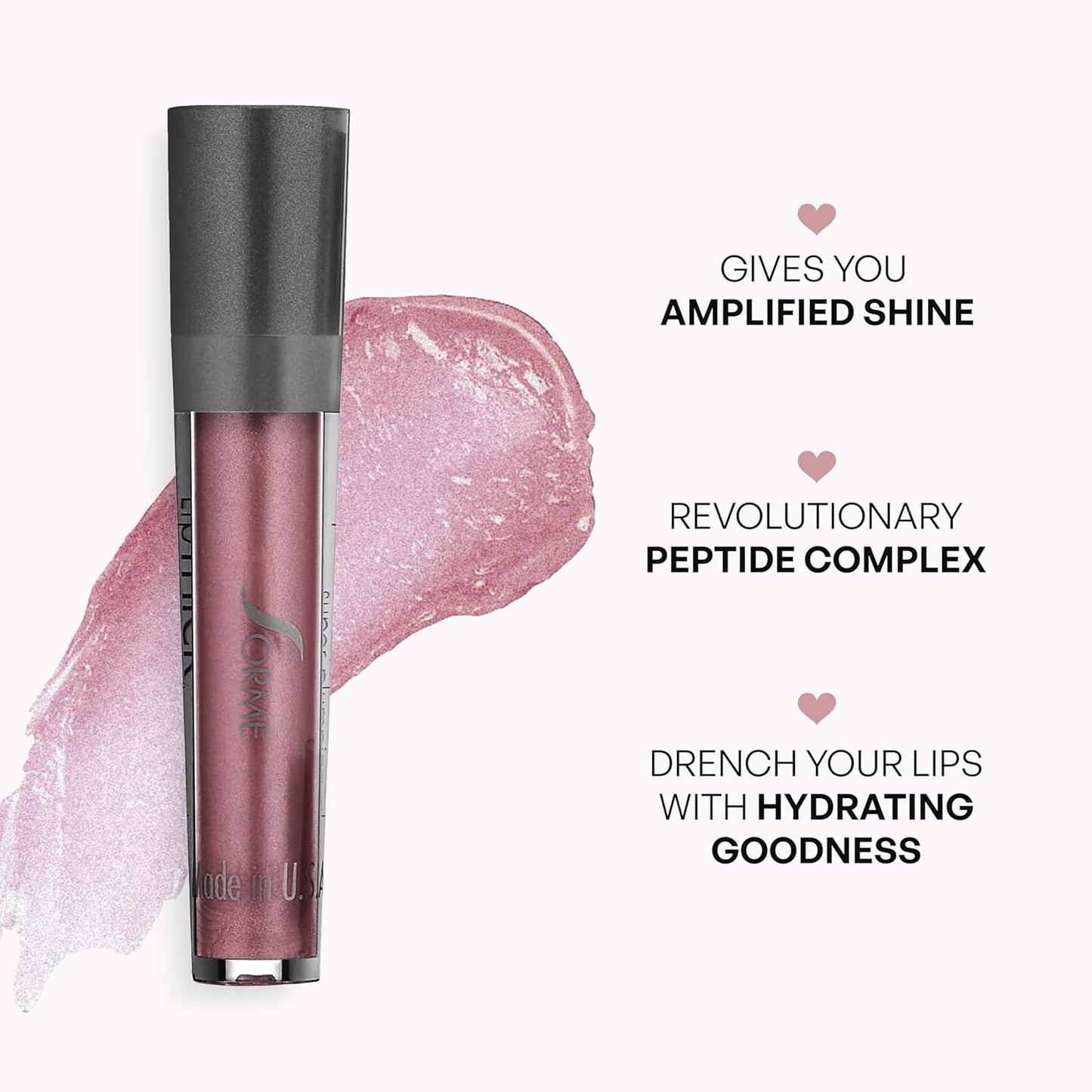 Sorme' Lip Thick Plumping Gloss - Enhance Your Lips with Heavenly Shine | 0.15 oz