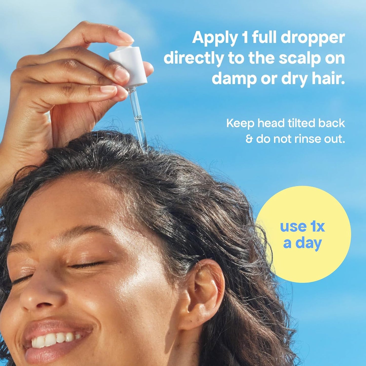 BondiBoost Hair Growth Lock Drops Serum - Non-Greasy Formula for Thicker, Fuller Hair | Vegan & Color-Safe