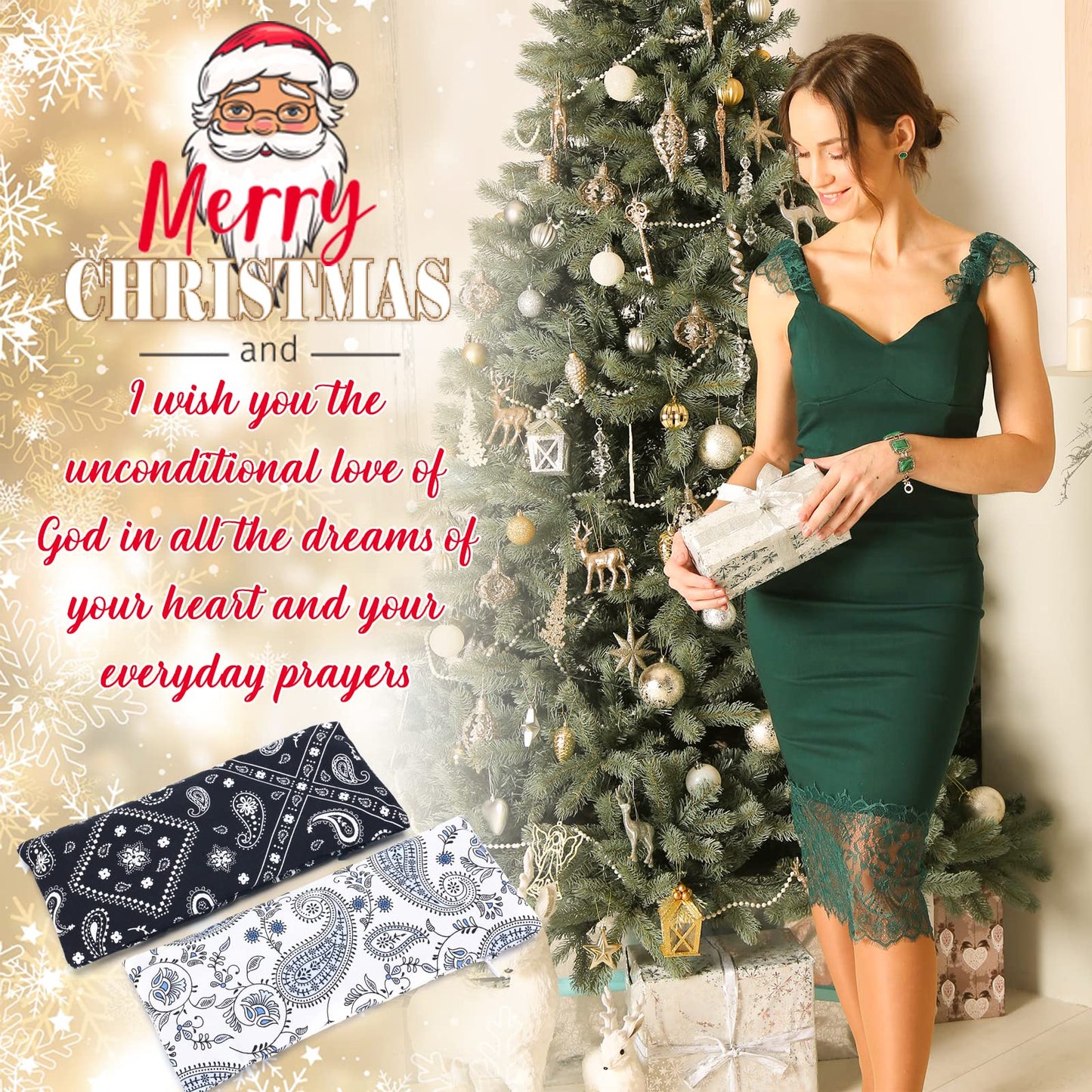 Lavender Eye Mask for Sleeping - Weighted Eye Pillow Heated for Headache, Sinus, Dry Eyes Relief, Moist Heat Eye Compress for Yoga, Meditation - Relaxation Gifts for Women