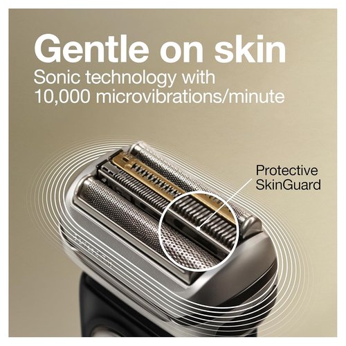 Braun Series 9 Pro 9460cc Electric Razor - Waterproof Foil Shaver with ProLift Trimmer & SmartCare Center