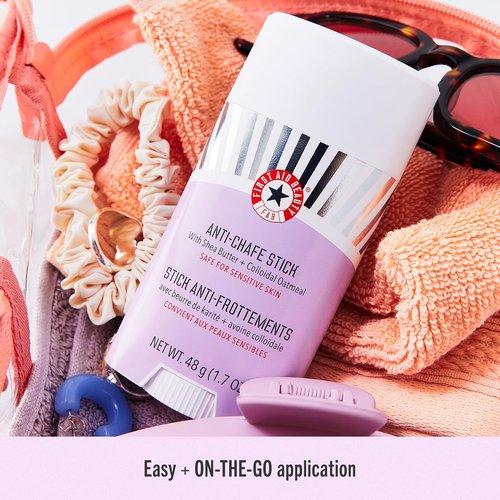 First Aid Beauty - Anti-Chafe Stick | Shea Butter & Oatmeal Formula, Sweat-Resistant, 1.7 oz