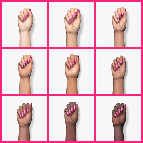 GAOY Hot Pink Gel Nail Polish, 16ml Soak Off UV Light Cure Gel Polish for Nail Art DIY Manicure at Home, Color 1527
