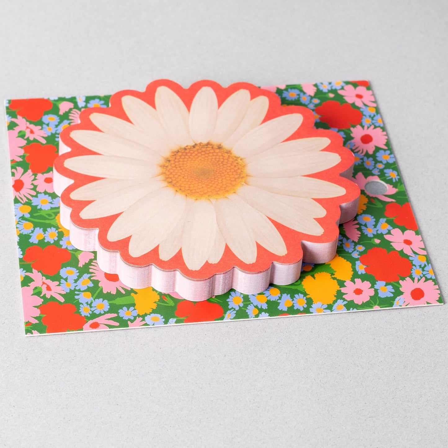 Ban.do Cute Sticky Notepad - 50 Sheets of Novelty Flower-Shaped Self-Stick Notes