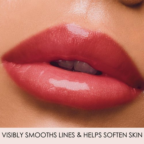 LONDONTOWN Lip Gloss - Dainty Sun Kissed Coral | Deep Hydrating High Shine Non-Sticky Balm