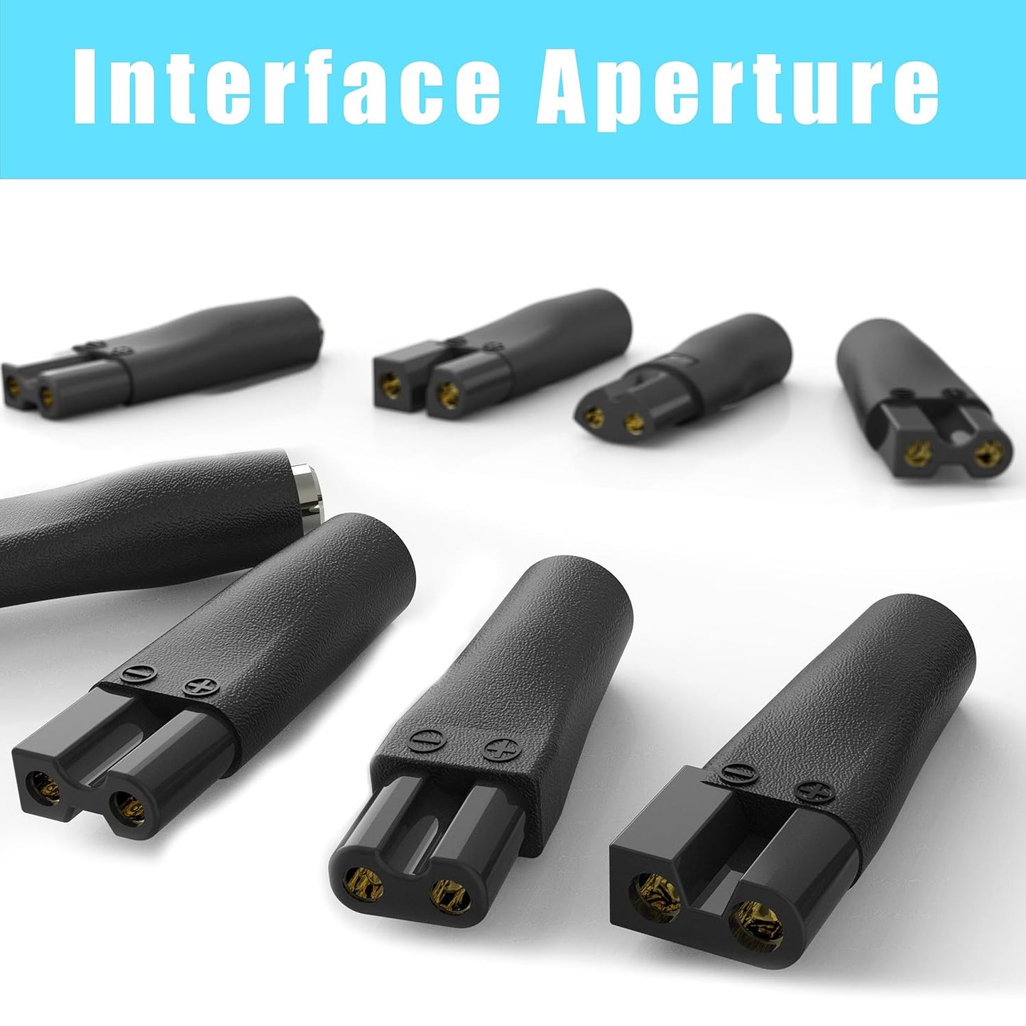 Skiennix 7 PCS USB Power Cord Charger Set - Compatible with Hair Clippers, Beard Trimmers & More
