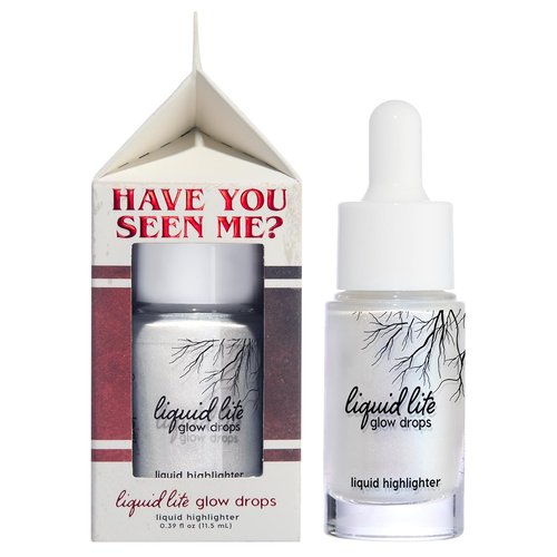 ColourPop x Stranger Things Liquid Highlighter - Illuminating Glow Drops for Face & Body - Hydrating Vegan Squalane Formula (0.06 oz)