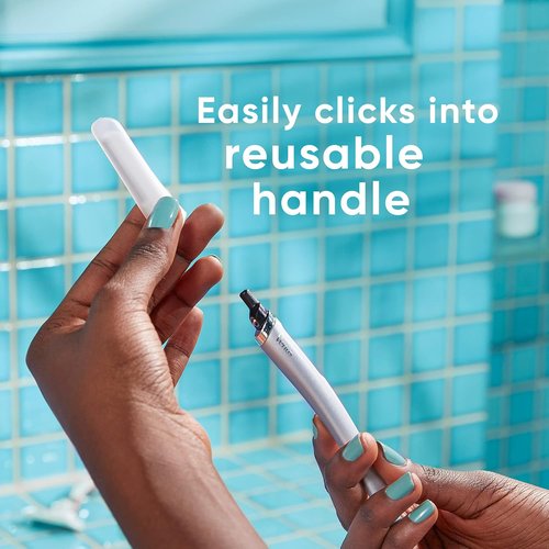 Gillette Venus Facial Razor Refills - Exfoliating Dermaplaning Blades, 4-Count for Smooth Skin