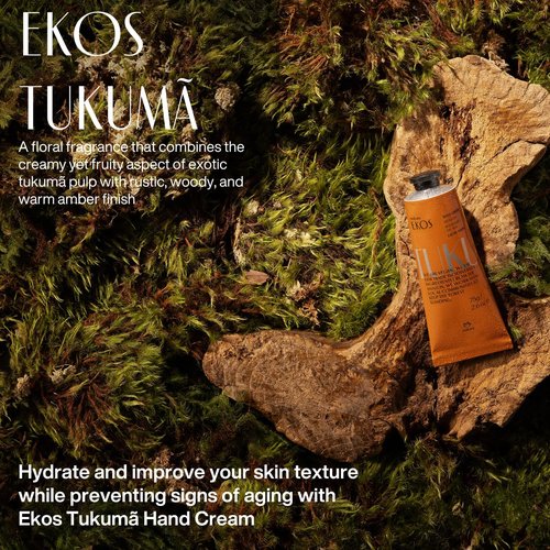 Natura Tukumã Hyaluronic Acid Hand Cream - Hydrate & Enhance Skin Texture - Vegan Formula - 2.6 oz (75g)