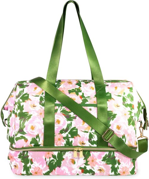 Kate Spade New York Large Insulated Cooler Tote Bag - Soft-Sided Beach Bag with Shoulder Strap | Hidden Garden