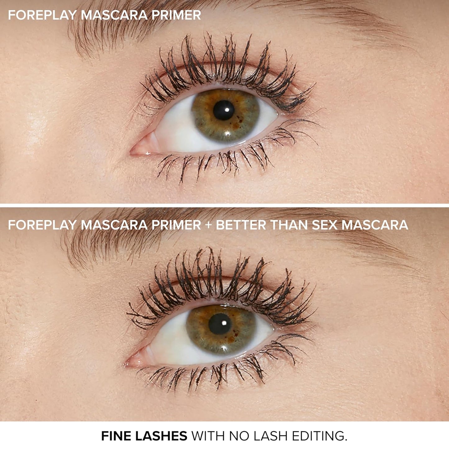 Too Faced Better Than Sex Mascara & Foreplay Primer Travel Duo - Volumizing & Conditioning, 0.17 Fl Oz & 0.13 Fl Oz
