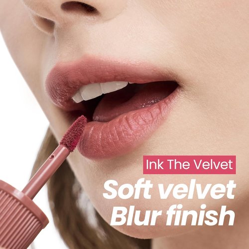 Peripera Ink The Velvet Lip Tint - High Pigment, Longwear, Weightless Formula | 047 Sunny Coral