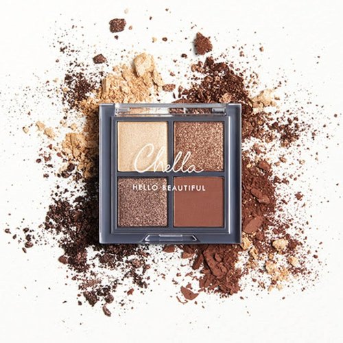 Chella Makeup Eyeshadow Palette - Travel Size Manifest for Stunning Eye Looks