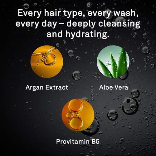 Hawthorne Men's Shampoo - Sulfate & Paraben Free | Natural Argan & Coconut Oil | 16 fl. oz. 2-Pack