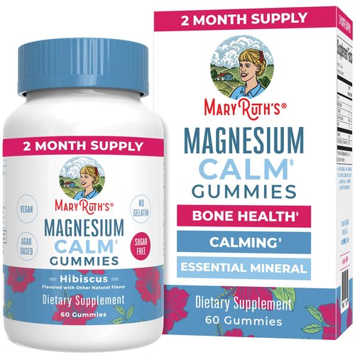 Magnesium by MaryRuth's | Stress Relief, Bone Support | Vegan