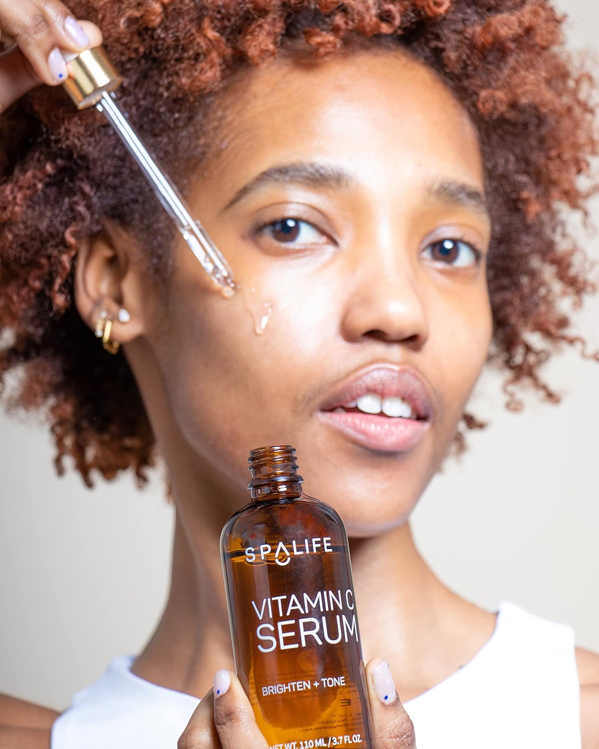 Spa Life Vitamin C Face Serum - Revitalizing & Toning Formula | 110 ML (3.7 oz)