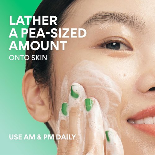 Innisfree Green Tea Amino Acid Cleansing Foam - Sulfate-Free Hydrating Face Wash | Gentle Lather, pH-Balanced