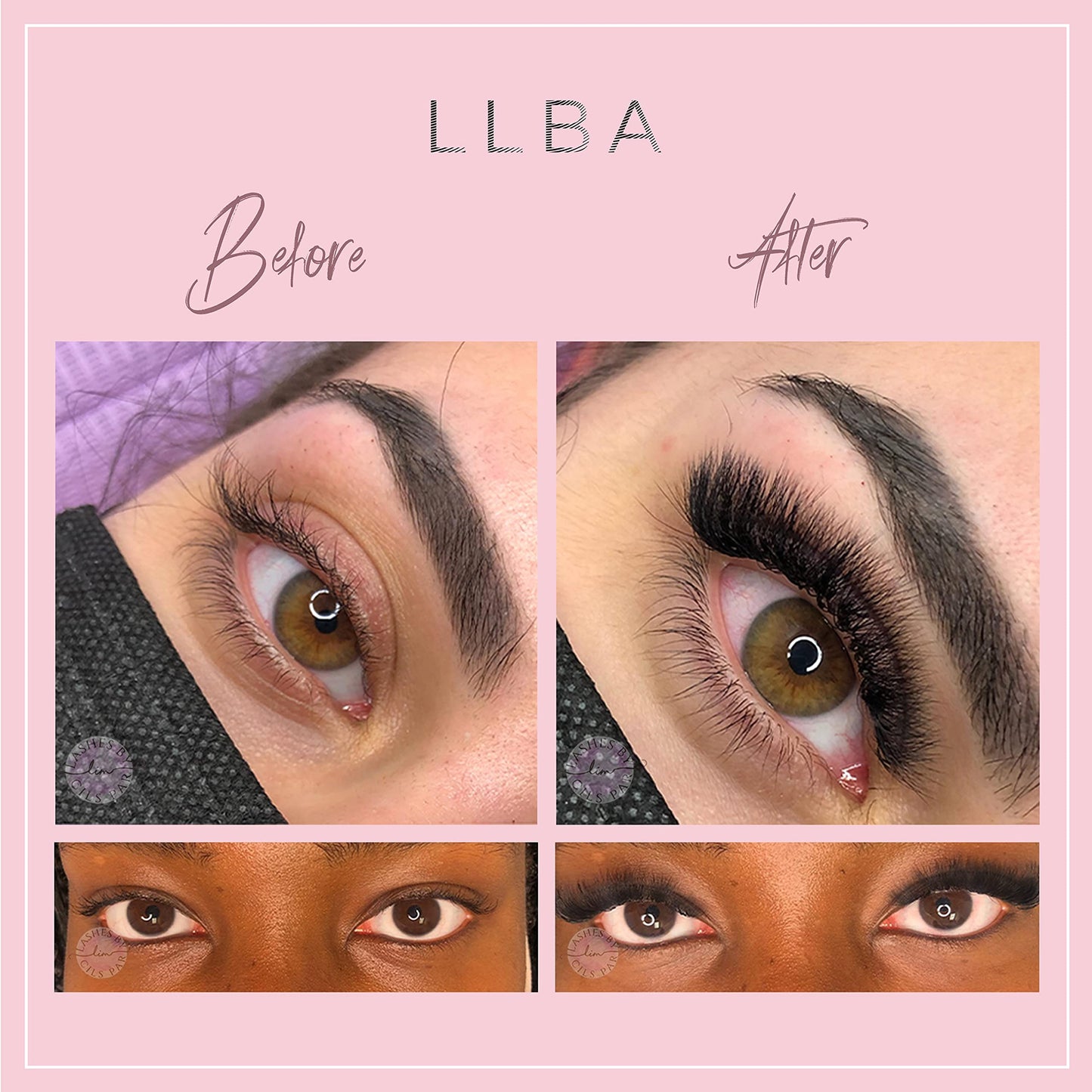 LLBA Promade Fans | Handmade Volume Eyelashes | Multi Selections From 3D To 16D | C CC D DD L M Curl | Thickness 0.03 ~ 0.1 mm | 8 - 20mm Length | Long Lasting | Easy Application (8D-0.05 CC 12 mm)