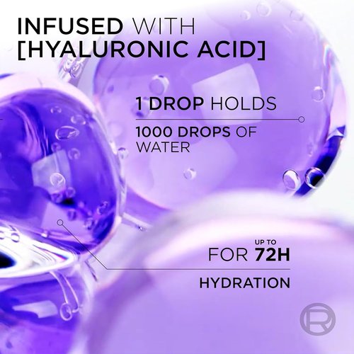 L'Oreal Paris Elvive Hyaluron Plump Hair Rinse - 8-Second Hydration Treatment for Soft, Shiny Hair | 6.8 Fl Oz