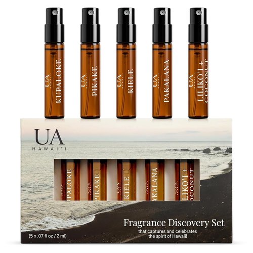 Hawaiian Variety Pack Body & Hair Mist | Alcohol-Free Hydrating Perfume with Hyaluronic Acid - 3.4 oz