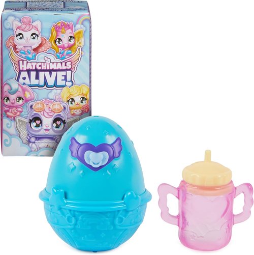 Hatchimals Alive Mini Figures - Surprise Self-Hatching Egg Toy for Kids Ages 3+ | 1-Pack