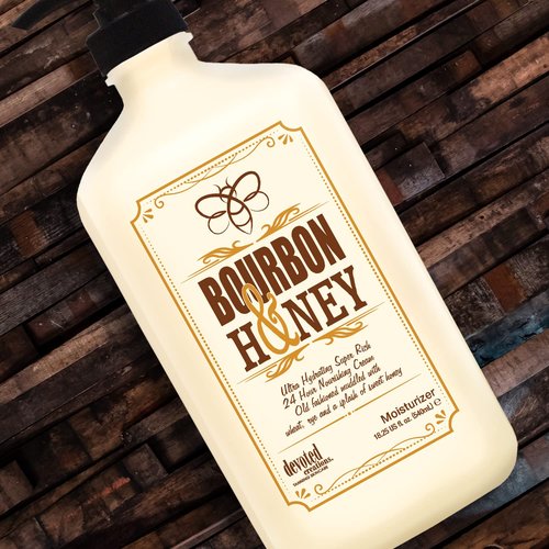 Devoted Creations Bourbon & Honey Moisturizer - Hydrating Formula for Soft Skin | 18.25 oz