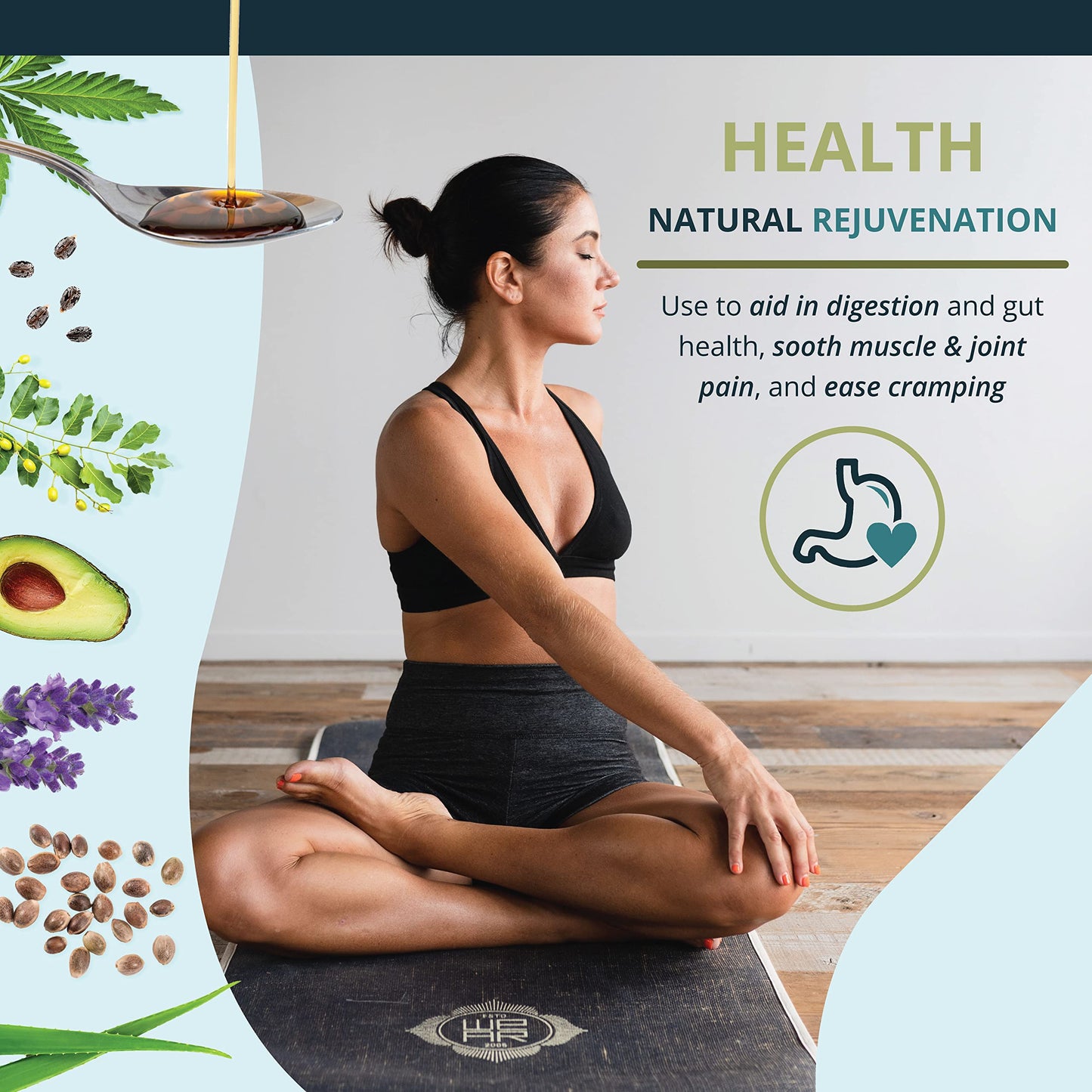 Zatural Black Castor Oil_100% Pure Tropic Jamaican Black Castor Oil (8 Ounce)