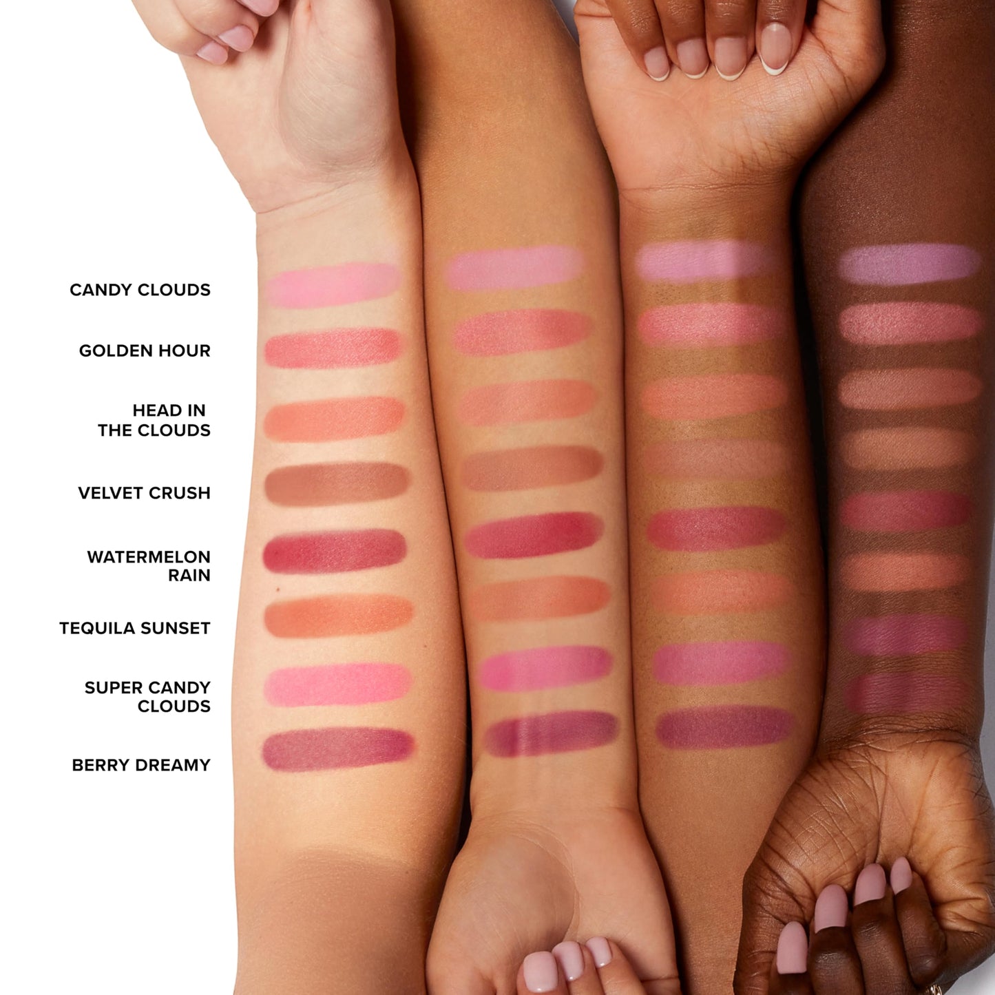 Too Faced Cloud Crush Blush | Buildable, Blendable, High Pigment Color, Vegan + Cruelty Free, 0.17 oz, Berry Dreamy