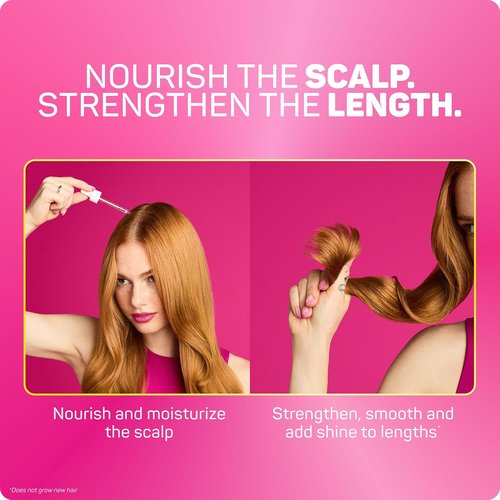 Marc Anthony Grow Long Hair Serum - Anti-Breakage Formula for Nourished & Hydrated Hair - 2 fl oz