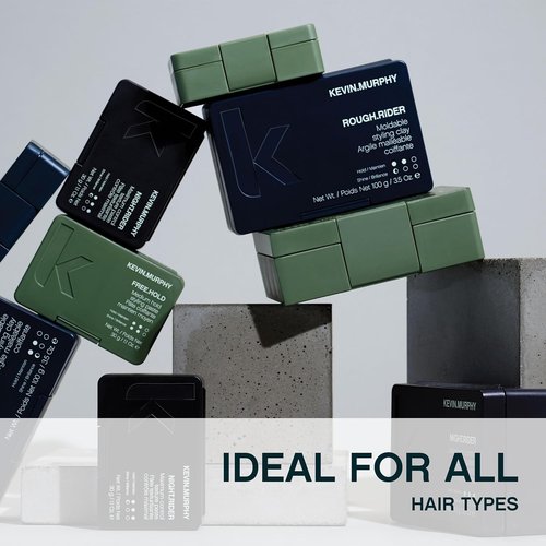 KEVIN.MURPHY ROUGH.RIDER Clay - Moldable Hair Styling Clay - Strengthens All Hair Types - 30 g / 1.1 oz