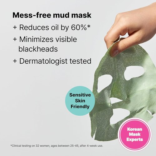 Dr.Jart+ Pore Remedy Purifying Mud Mask - Deep Cleansing Korean Skin Care | Sheet Mask