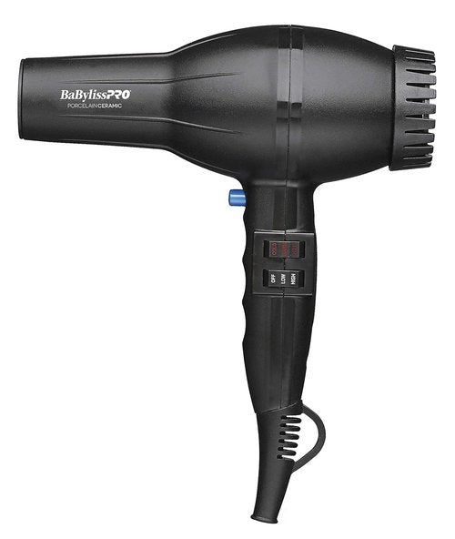 BaBylissPRO Porcelain Ceramic 2800 Hair Dryer - Powerful, Lightweight Design for Effortless Styling