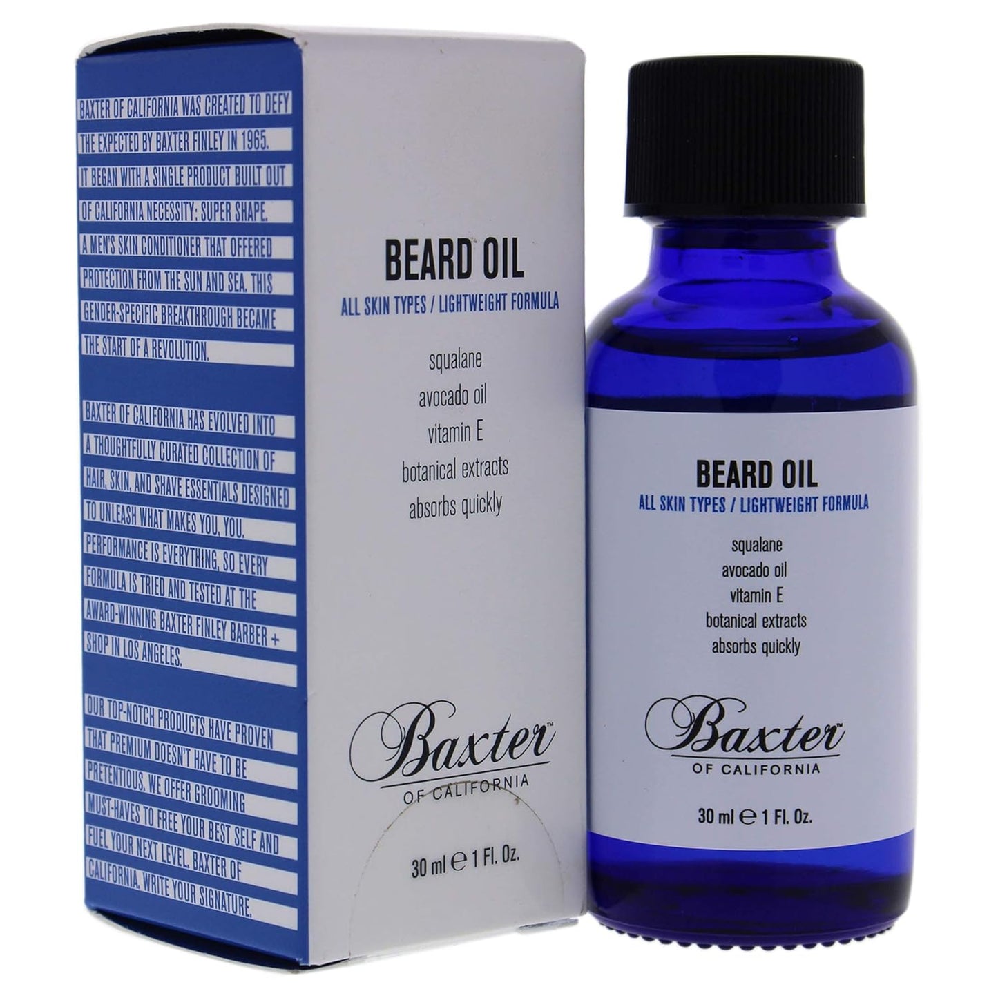 Baxter of California Beard Grooming Oil - Moisturize & Condition Your Beard | 1 Oz