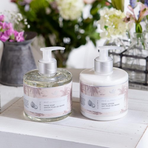 Pre de Provence Hand Lotion - Shea Butter Enriched, Silky Smooth Coconut Formula, 11 Fl Oz