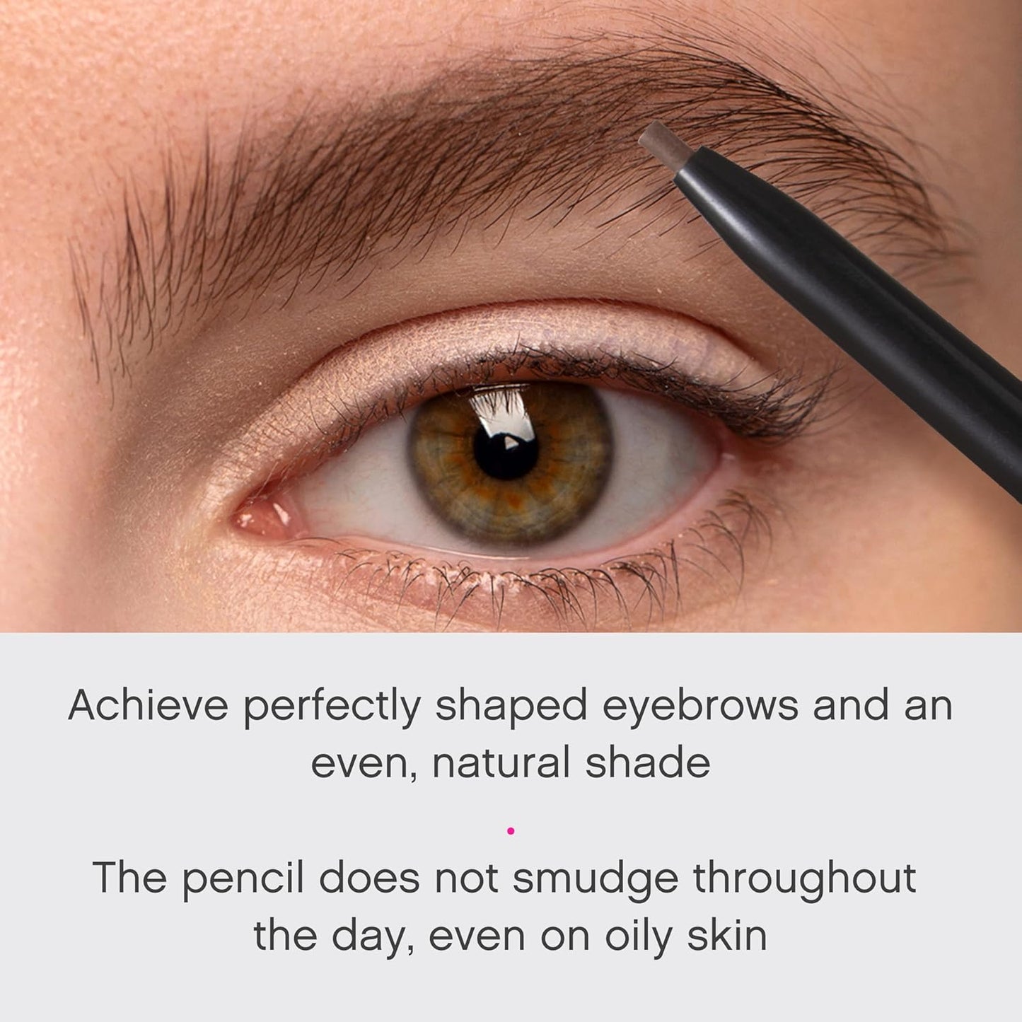 Vivienne Sabó Eyebrow Pencil - Micro Definer with Brush for Natural Shaping | Long-Wear Color, Shade 02 Chocolate Brown, 0.035 oz