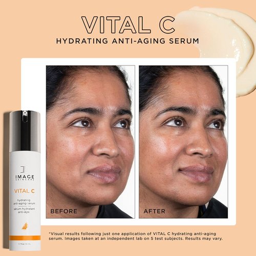 IMAGE Skincare VITAL C Hydrating Face Serum - Brightening Formula with Vitamin C & Hyaluronic Acid