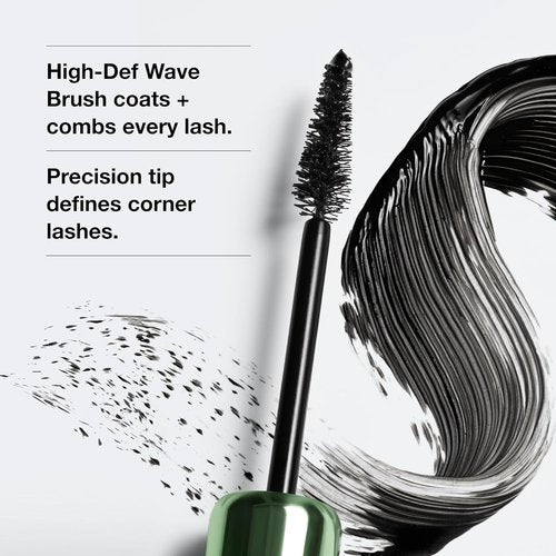 Clinique High Impact High-Fi Full Volume Mascara - Non-Clumping, Smudge-Proof Formula | Black/Brown