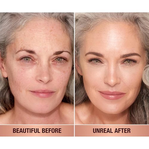 Charlotte Tilbury Unreal Skin Tint - Hydrating Cream Foundation Stick with Sheer-to-Light Coverage | Blurring & Nourishing Formula