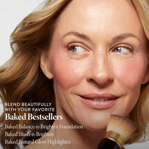 Laura Geller New York Retractable Angled Kabuki Brush - Professional, Cruelty-Free Makeup Tool